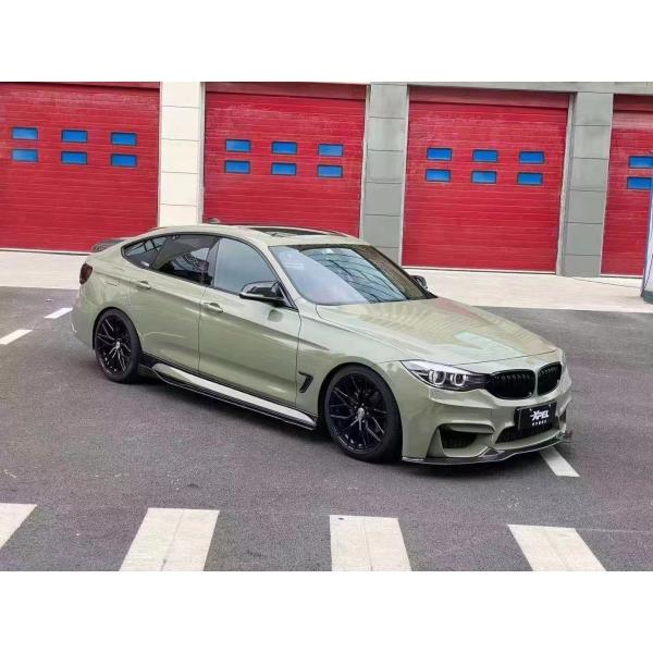 Material de plástico de PP F34 Serie 3 GT 320 330 328i Kit de carrocería F34 Actualizar M4 Estilo Frente y parachoques traseros