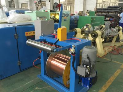 O fio de cobre dos azul-céu que torce a máquina, Shaftless Activewire toma acima da máquina