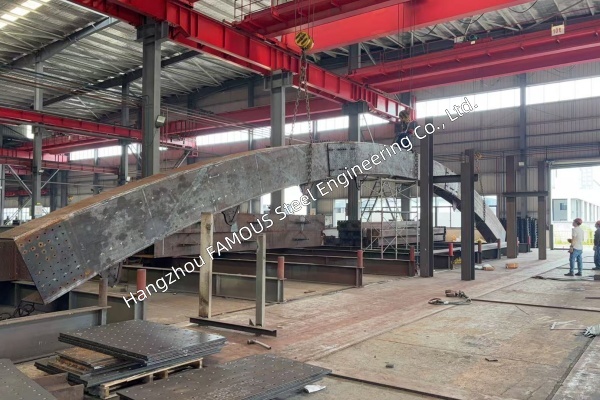 Precision Steel Arch Bridge Fabrication and Trial Assembly to AWS D1.5 and ASTM A709