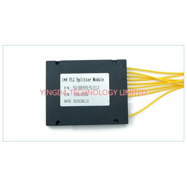 Модуль Splitter волокна 1*8 оптически, пластичная коробка 100×80×10mm 1.5M G657A1 LSZH 2.0mm