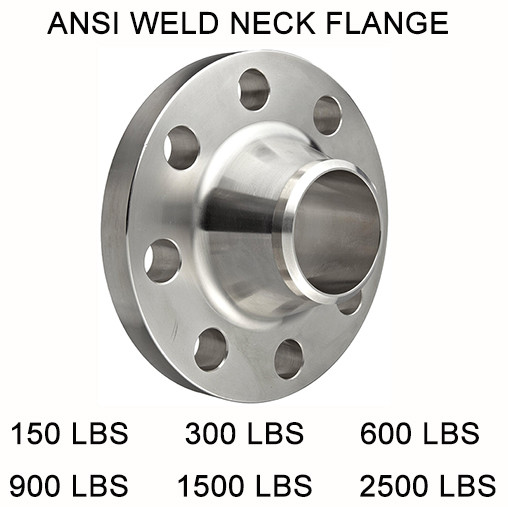 Forged steel flange  ANSI B16.5 WELDING NECK FLANGE