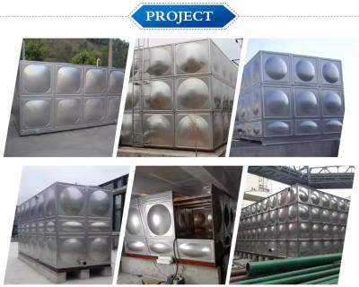 Panel de aço inoxidável Tanque de armazenamento de água potável em metal