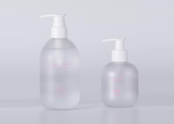 Gloss 16.9oz Round Lotion Pump Bottle For Shampoo Washing Packaging
