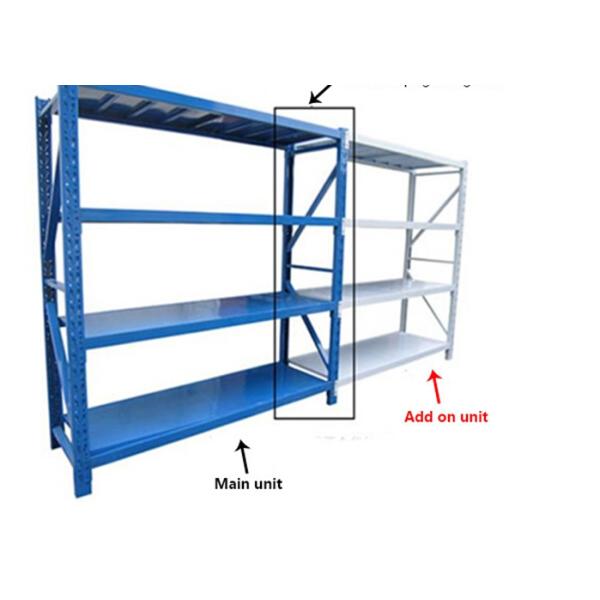 Adjustable Steel Freestanding Shelving Unit For Storage , Powder Coated Surface Treatment