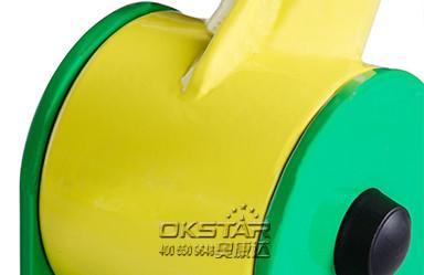outdoor fitness equipments steel based zinc powder coating Rider-OK-J02D