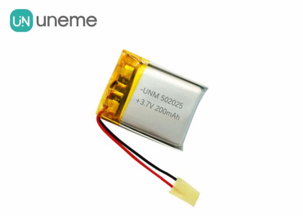 5.1*19.5*24mm Custom Lithium Polymer Battery 502025 3.7V 210mAh with CB IEC62133