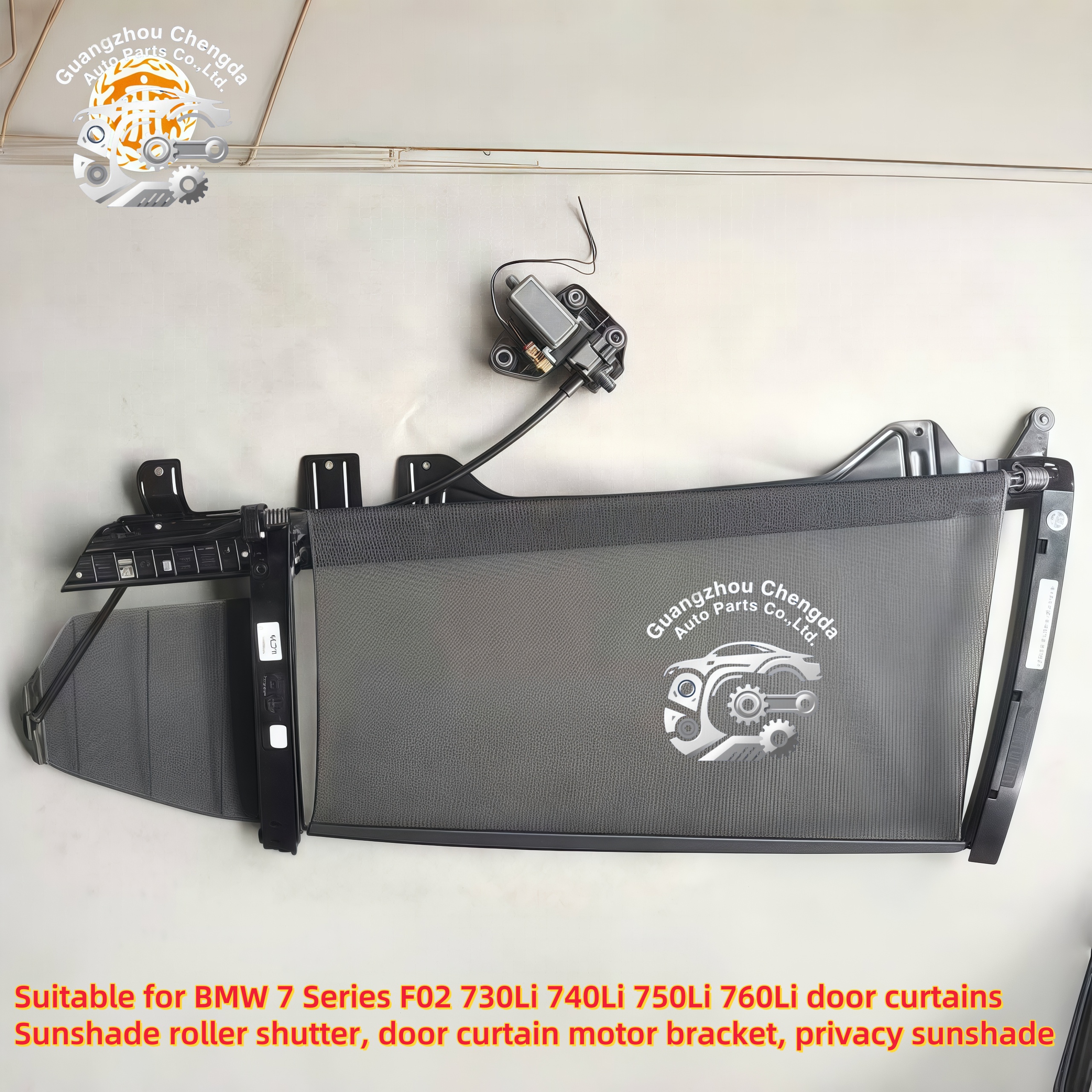 Premium Plug & Play Window Shade Kit for BMW 7 Series F02 730Li/740Li/750Li/760Li Sunshade Motor Bracket Privacy Curtains