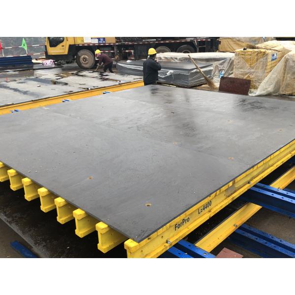 High Turnover Times Flexible Large Size Formwork Panels