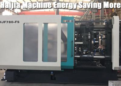 Máquina de poupança de energia da modelação por injeção de 530 KN para o curso plástico do pino de madeira do caixote de lixo 745mm