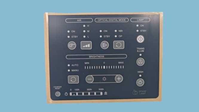Sticker For CV-190+CLV-190
