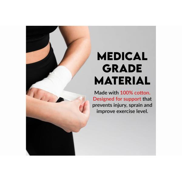 Sports Occasion Joints Protection Hand Tear Cotton Sports Tape Durable Water Resistant