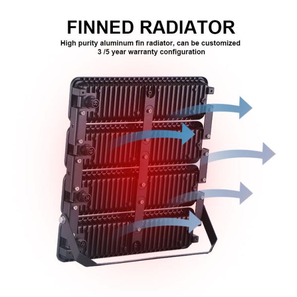 KCD Explosion Proof Aluminum Housing 1000W High Power LED Flood Light for Outdoor Stadium Lighting