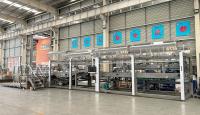 Envasador de caja totalmente automático de 18 kW para la línea de producción de bebidas