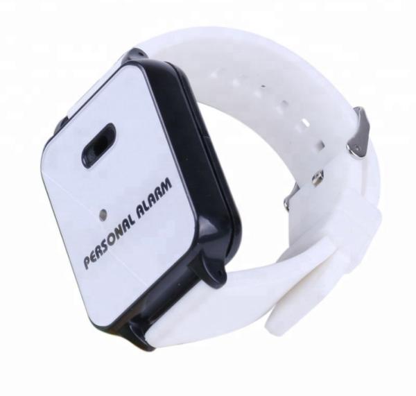 Anti Wolf Personal Security Defender Wrist Women'S Siren Alarm Keychain 125dB