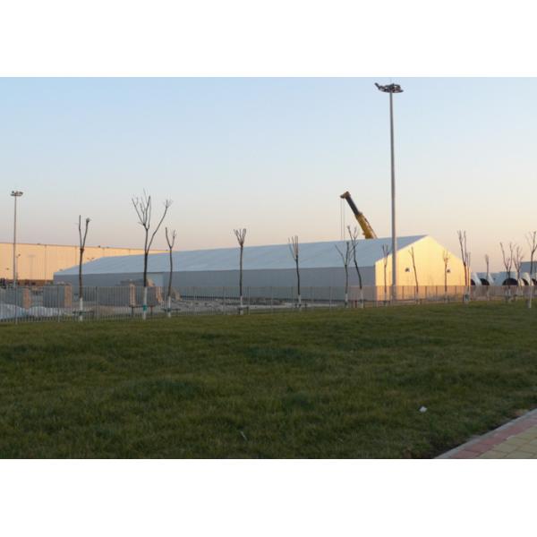 Long Life Span Industrial Warehouse Canopy Tent With Hard Steel Sheet Walls