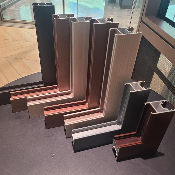 Профиля кухни профиля края OEM/ODM шторки алюминиевого модульного алюминиевого стеклянные