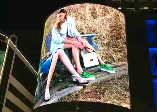 P6 Commercial LED Display Screen , Exterior Advertising Display 6500K 9500K