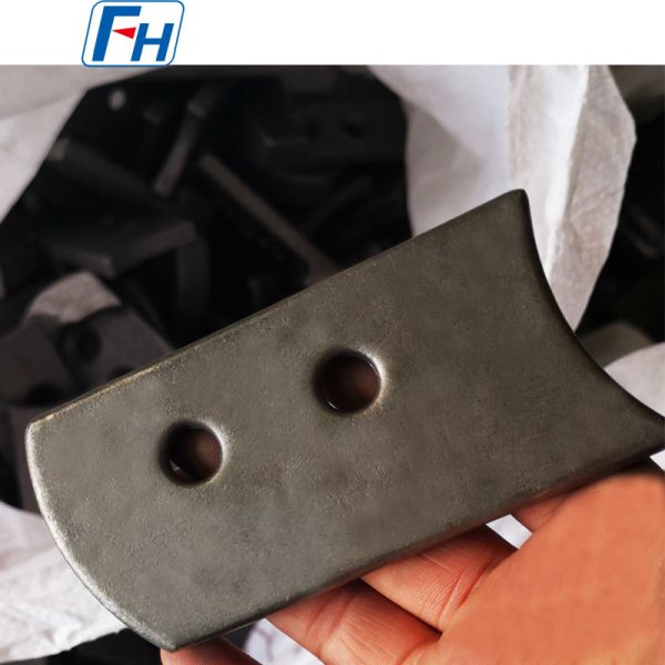 Concrete Mixer Wear Blades & Wear Parts | FH® Abrasion Resistant Mixer Paddles & Scrapers