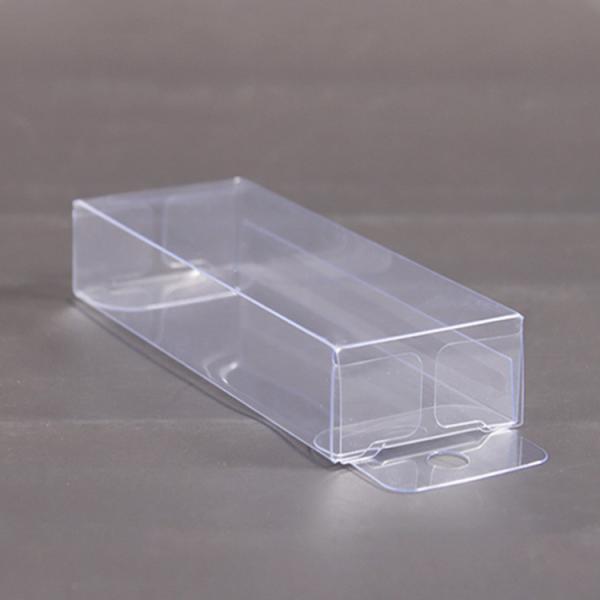 Transparent Small PVC Gift Box PET Plastic Folding Packing In Bulk