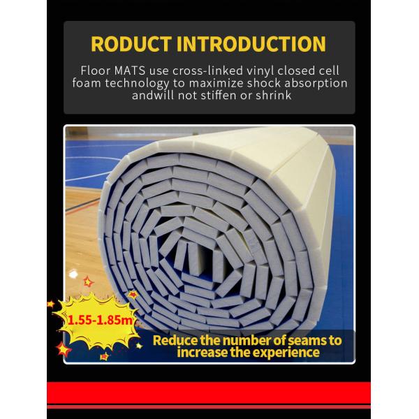 OEM ODM Roll Out BJJ Mats Martial Arts Wrestling MMA Mats