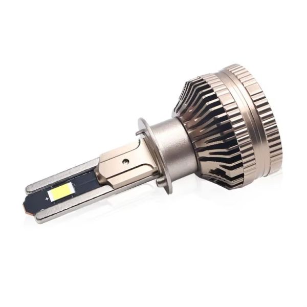 120W Per Pair H1 12000LM Super Bright LED Headlight Bulb 6500K Canbus Auto Lamp Plug & Play for Cars SUVs Trucks 12V-24V OEM