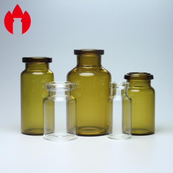 бутылка пробирки лекарства 3ml 5ml стеклянная прозрачная или Браун