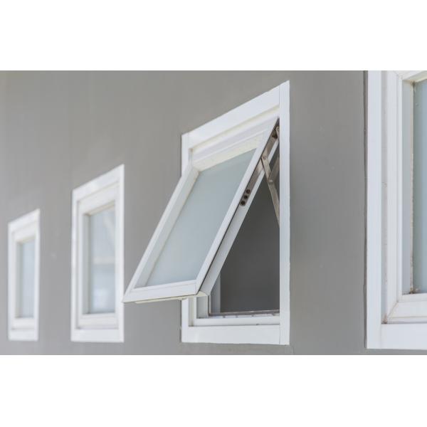 Customized Glass Reception Outdoor Aluminum Awning Windows