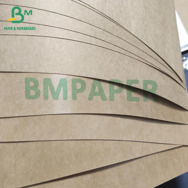 Bacia de sopa natural Degradable 250gsm de papel do estoque do copo de FDA Brown Kraft