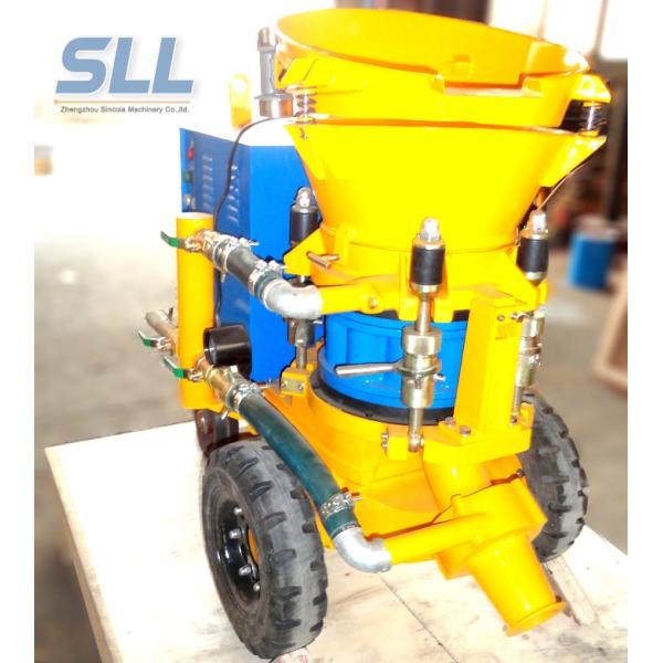 Swimming Pool Building Dry Shotcrete Machine Equipment Long Service Life
