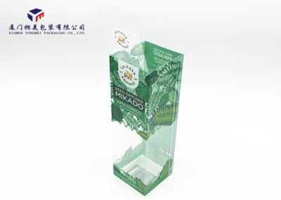 Transparent Rigid PET Plastic Box Offset Printing For Packing Reed Diffuser 23cm Height