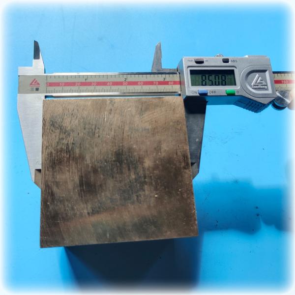 Size 74x84x84mm Copper Based Alloys QBe2 Beryllium C17200 Flat Bar