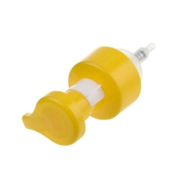 40MM Foam Soap Pump with Locking Clip and Customizable Colors for Secure Travel-Friendly Dispensing