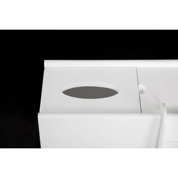 Wooden Narrow Storage Cabinet With Pull Out Drawer , Freestanding Bathroom Storage