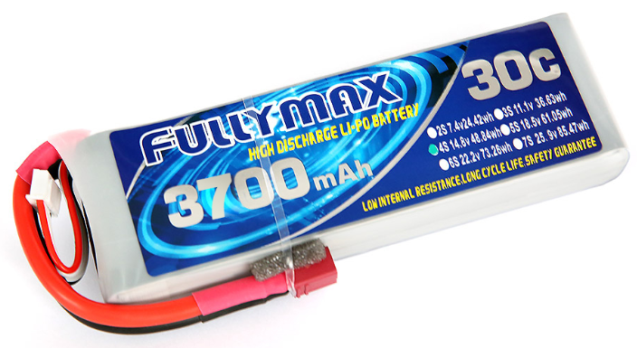 Lipo блока батарей 30C 3700mAh 4S 14.8V FULLYMAX LiPo с соединителем деканов для воздушных судн RC Heli автомобилей RC RC