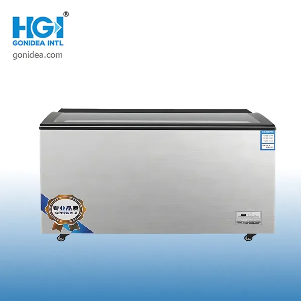 Factory Price Commercial Ice Cream Gelato Display Freezer Frozen Food Display Cabinet