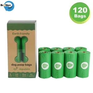 Eco-Friendly Biodegradable Dog Poop Bags: Compostable, Leakproof & Durable Waste Bags for Dogs, 100% Environmentally Safe
