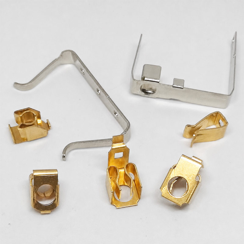 Spring Contacts for Switch & Socket Accessories Three-Hole PCB Spring Clips Conductive Brass Springs for Universal Sockets