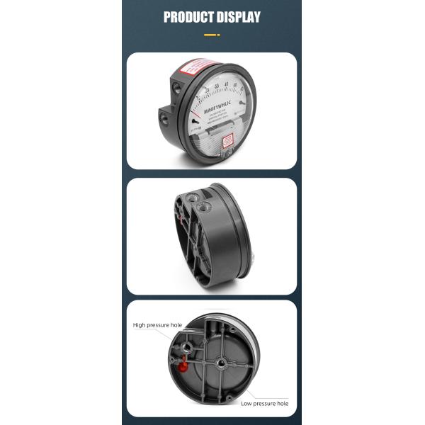 4% Precision 0-10Kpa Differential Pressure Flow Meter Performance Laminated Aluminum
