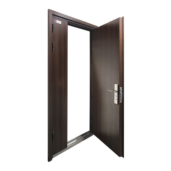 Custom Thickness Steel Entry Door Durable Exterior Security  Residential Front Door