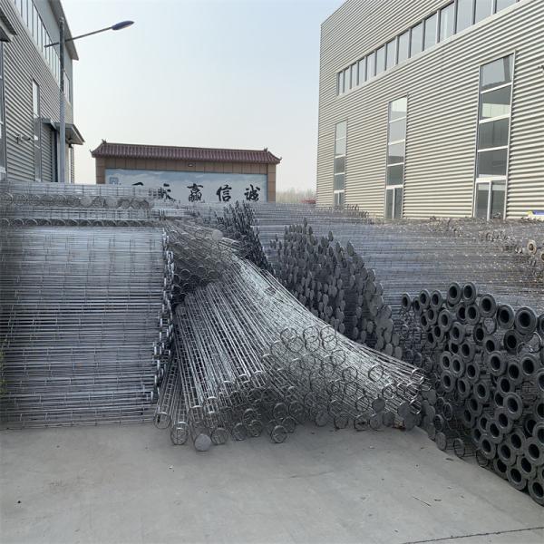Stainless Steel Filter Bag Cage With Venturi For Power Plant Dust Collector