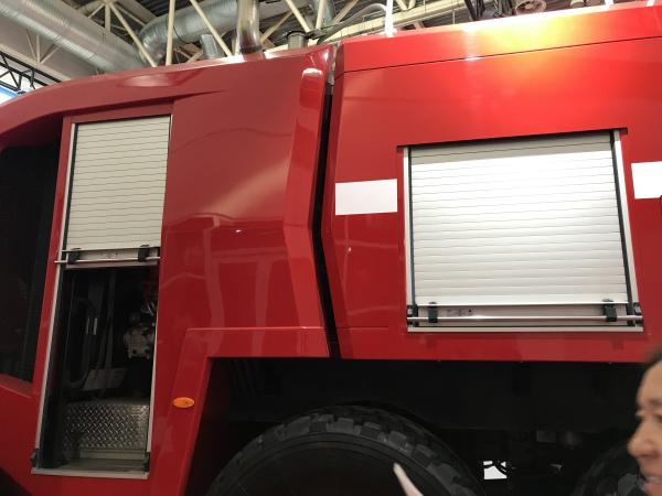 Wholesale Fire Fighting Truck Aluminum Auto Sliding Roller Shutter Manual Roll up Entry Shutters Rolling Garage Door