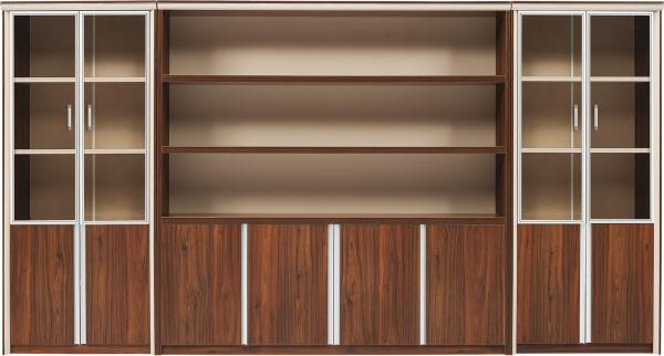 3.8 / 4.6m Decorative Locking File Cabinets E1 Grade Melamine Board