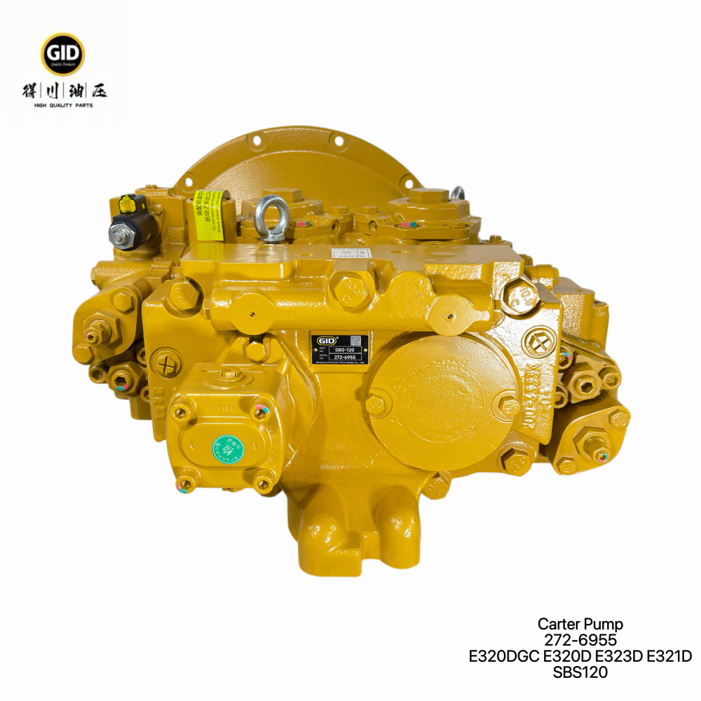 SBS120 Hydraulic Main Pump for E320D GC E320D E323D E321D Excavator - High-Strength Alloy Steel with 6 Months Warranty