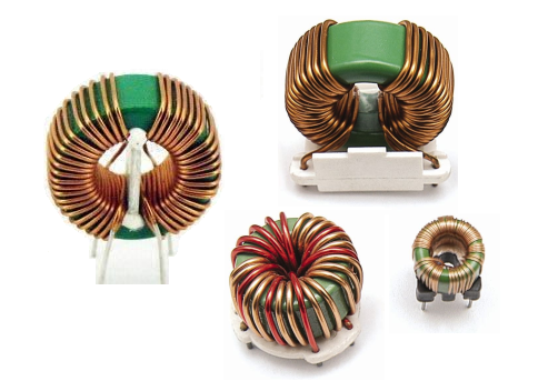 2.2 mH ±30% Common Mode Filter Ferrite Toroidal Inductor 16A Idc 7.1mΩ Rdc Magnetic Core Toroidal Power Line Choke Coil