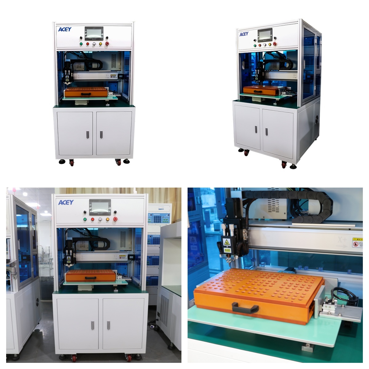 5000A DC Pneumatic Automatic Lithium Battery Pack Spot Welding Machine for 18650 21700 26650 32700