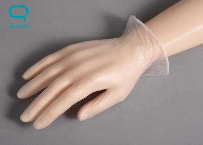Luvas descartáveis livres da sala de limpeza do PVC do vinil do látex com resistência química