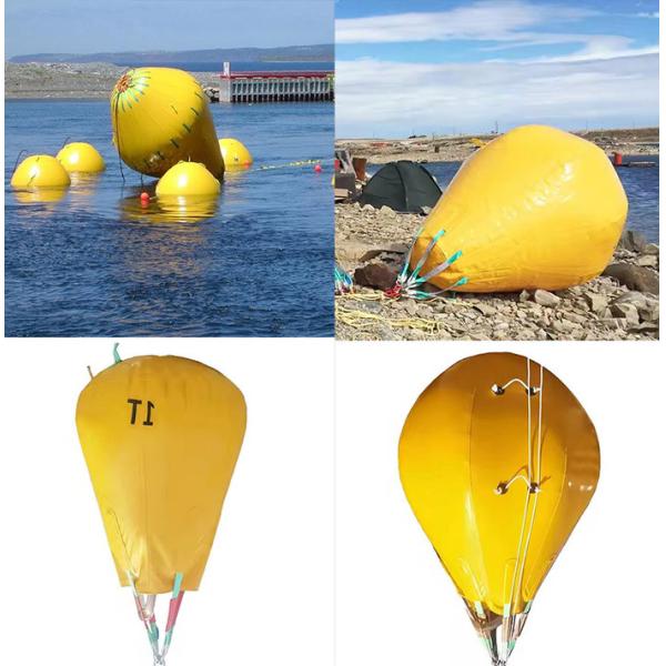 Воздушные подушки для лодок Подводные подводные надувные парашюты Профессиональные подводные подушки