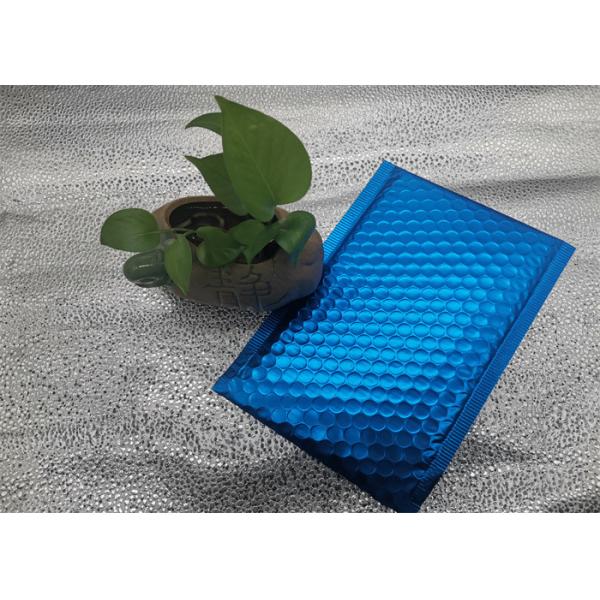 Голубая проложенная сумка почты пузыря, алюминиевая сумка почтовой отправки пузыря