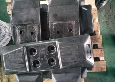 Almofadas de borracha máquina escavadora segura/estável Corrente-em