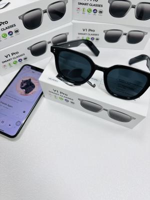 V1 Pro Fashion Smart Sunglasses UV Protection Music Player HD Phone Call Open Ear BT Headset Outdoor Sports Smart Sun Glasses